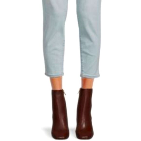 Madewell High Rise Light Wash Skinny Cropped Jean size 32  ( 10-12 ) PER… - Picture 7 of 9